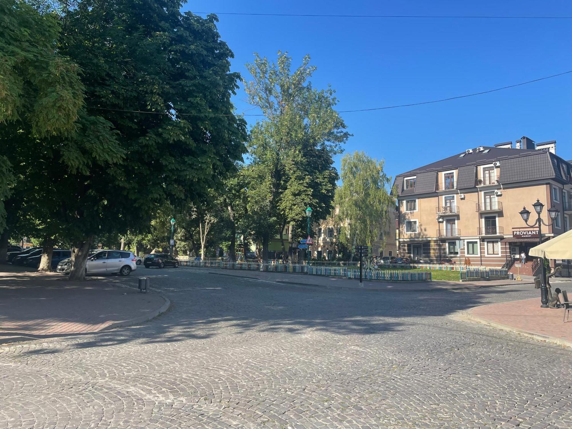 «Гори́Ще На Площі Польський Ринок» Apartment Kamianets-Podilskyi Exterior photo